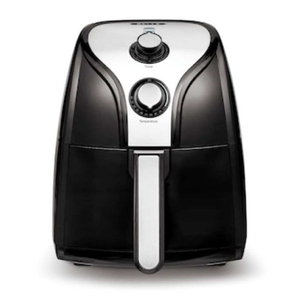 Black and Silver Air Fryer